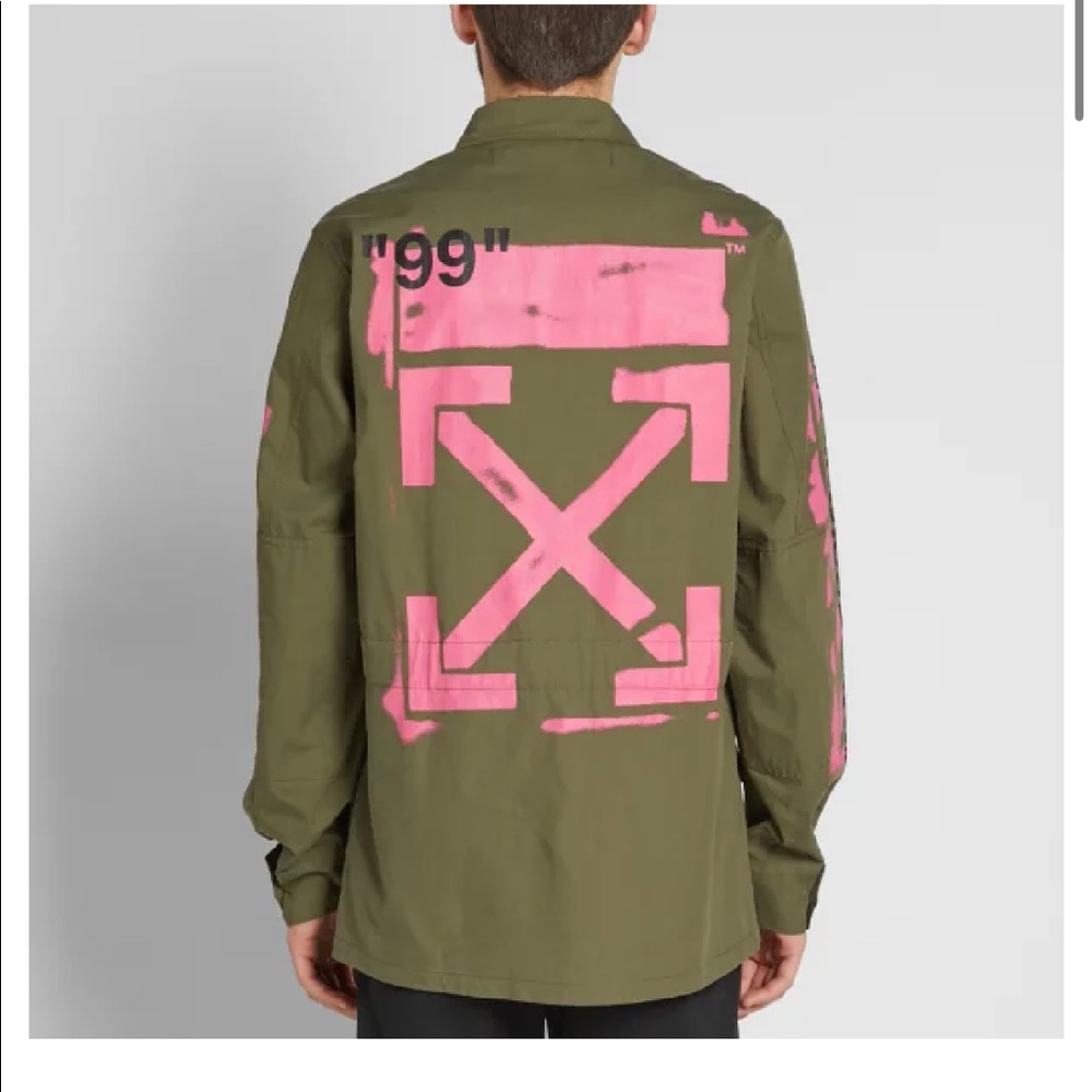 Off-White Diagonal Arrows Field Jacket - image 2